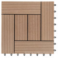 Hot Sale Waterproof WPC Wood Plastic Composite Deck Tile